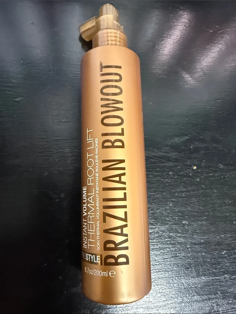 Brazilian Blowout Instant Volume Root Lift Spray — Gold